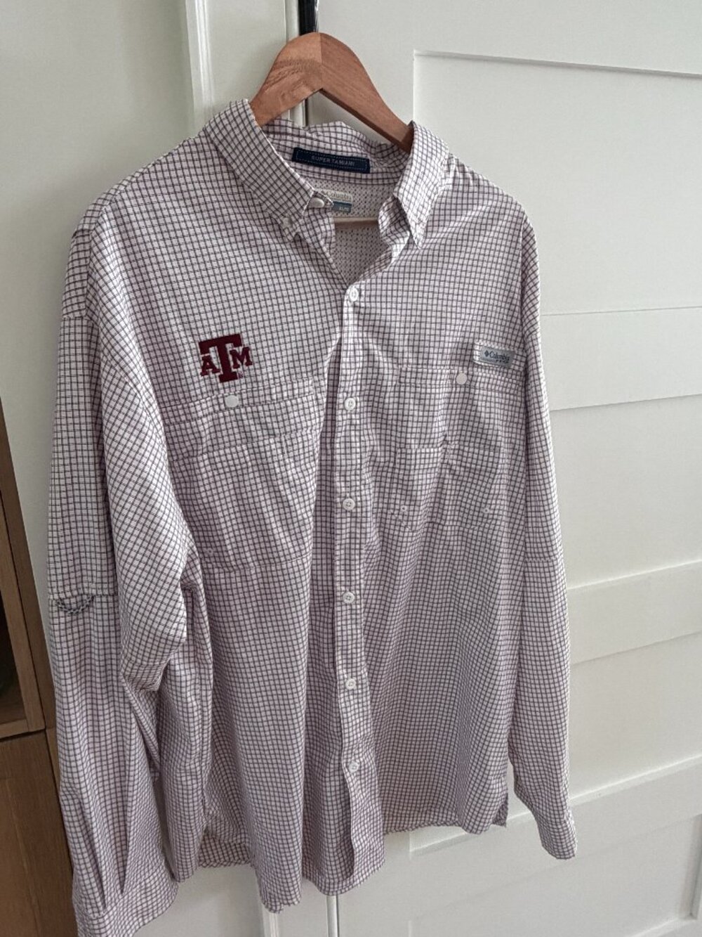 Columbia Texas A&M Super Tamiami Bitton Down